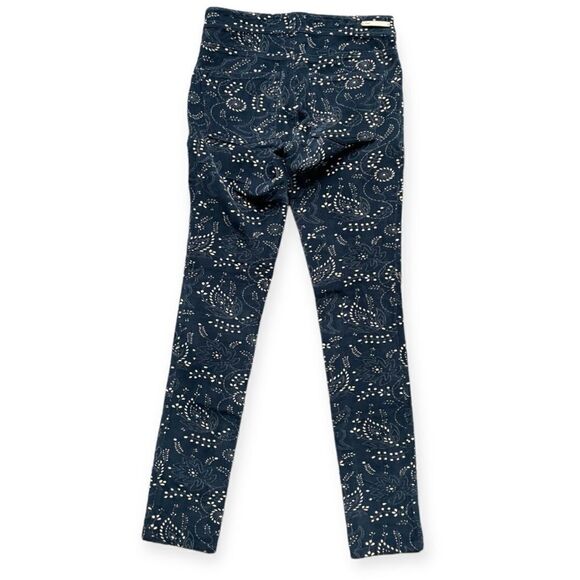 Anthropologie Pilcro And The Letterpress Corduroy Pants Navy Blue  size 27 195 - Picture 3 of 8